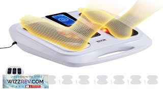 VEVOR Foot Circulation Stimulator with Heat EMS amp TENS Foot Neuropathy Massager Review [upl. by Artenal]