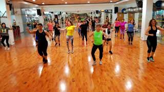 Axé Bahía  Dança Da Manivela  Coreografía Golds Gym higuereta  Bailefit [upl. by Silyhp]