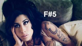 Amy Winehouse Vocal Range D3Eb6 [upl. by Cooper]