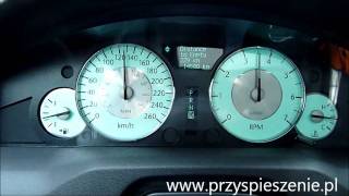 0150 kmh Chrysler 300C 30 CRD diesel 0100 kmh acceleration [upl. by Annahsirhc384]