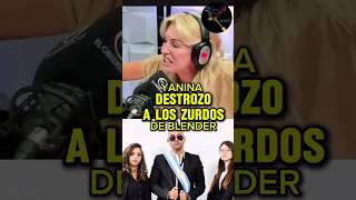 YANINA LATORRE DESTROZÓ A LOS ZURDOS DE BLENDER argentina casta cristina milei yanina1079 [upl. by Ahsenor]