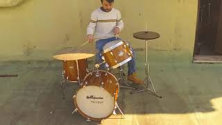 MEAZZI HOLLYWOOD PRESIDENT MODELLO JAZZ SOUND ZEBRANO 18 12 14 SNARE 14X5 [upl. by Yahiya]