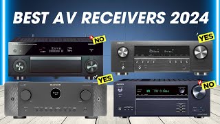 Best AV Receivers 2024 what I WISH I knew earlier… [upl. by Anallese]