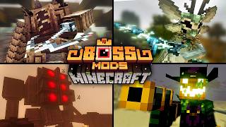 Top 10 Mods That Add Bosses To Minecraft Part 3  1201  121x [upl. by Eirena632]