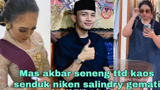 TERBARU NIKEN SALINDRY TTD BAJU MAS AKBAR SYAHALAM BERKAT BU KESI PAK CAHYO [upl. by Junji]