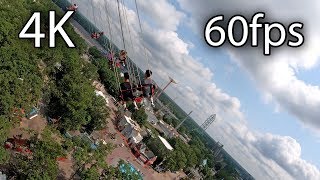 SkyScreamer onride 4K POV 60fps Six Flags Great Adventure [upl. by Merriam]