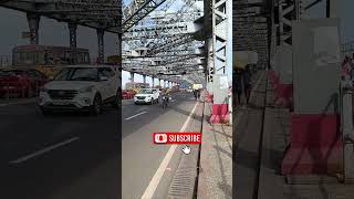 Famous Howrah bridge🔥 shorts youtubeshorts shortvideo howrahbridge [upl. by Ycam]