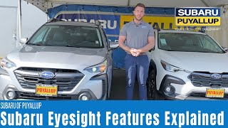 Subaru Self Driving Driving Assistance  Subaru Eyesight System Explained [upl. by Lazor816]