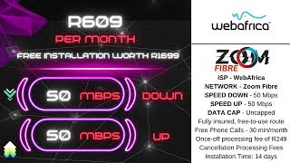 Zoom Fibre Deals 2024 [upl. by Tekcirk]