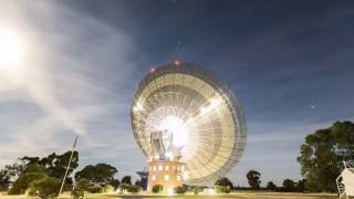 Parkes Radio Telescope The Dish Timelapse Photography [upl. by Zenobia]