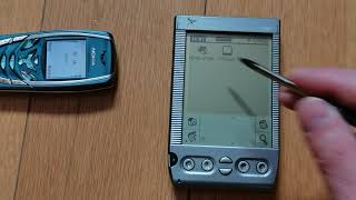 Palm Handspring Visor Connecting To Internet [upl. by Brenza686]