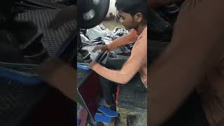 Sleepar cutting machine youtubeshorts treanding buisnesshawaichappal slippermakingmachine [upl. by Eenad]