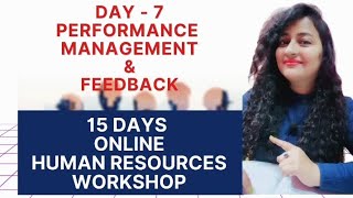 Day 7 of 15 Days HR Workshop  Performance Management hrworkshop hrcourse hr readytogetupdate [upl. by Ettenuahs]