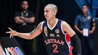 LETRAN KNIGHTS JACE MILLER letranbasketball ncaaph [upl. by Odlo]