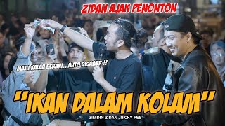 ZIDAN AJAK MAJU PENONTON AUTO DISAWER FULL  LIVE NGAMEN BY RICKY [upl. by Yhtommit]