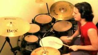 Hique Bernardon  Kings Will Be Kings Helloween Drum Cover [upl. by Gerdy]