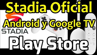 Google Stadia Oficial en Chromecast con Google TV y en otros dispositivos selectos con Android TV [upl. by Morganstein592]