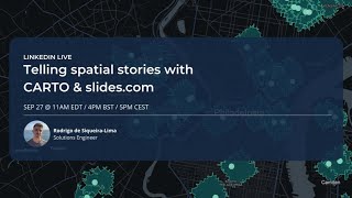 Telling spatial stories with CARTO amp slidescom [upl. by Gish240]