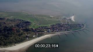 North Sea  Island in Baltrum in the state Lower Saxony Germany [upl. by Rooker]