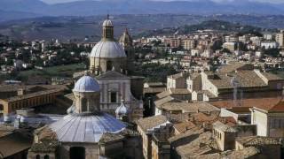 Beautiful city Macerata in Italy  nice photographs of landmarks skyline famous buildings [upl. by Yenot]