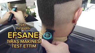 EFSANE TIRAŞ MAKİNESİ TEST ETTİM [upl. by Portingale]