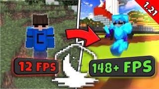 How to Optimize Lunar Client for MORE FPS in Minecraft 121 [upl. by Oralla864]