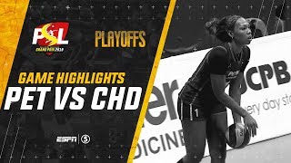 Semifinals  Highlights Petron vs Cignal HD  PSL Grand Prix 2019 [upl. by Nosmas419]