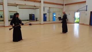 emma jukendo debana hikibana chokutotsu practice [upl. by Bain]