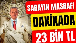 Sarayın masrafı dakikada 23 bin TL [upl. by Aisetal]