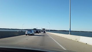 Hampton Roads Virginia  MonitorMerrimac Memorial BridgeTunnel MMMBT 2019 [upl. by Aryt]