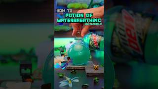 How To Make The Potion of Waterbreathing  NonAlcoholic Minecraft Drink potions minecraft [upl. by Tnomyar]