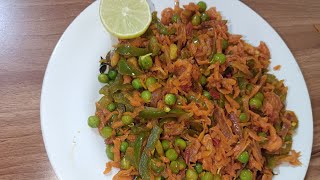 carrots amp capsicum with green peas [upl. by Isayg195]