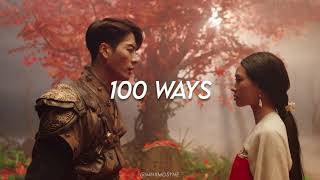 jackson wang  100 ways 𝒔𝒍𝒐𝒘𝒆𝒅  𝒓𝒆𝒗𝒆𝒓𝒃 [upl. by Cele479]