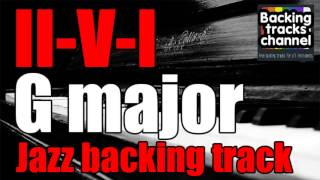 Backing Track IIVI Progression in G Major [upl. by Gayle]