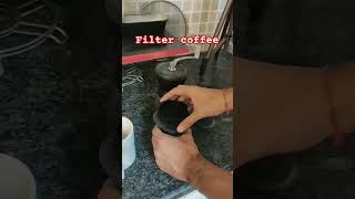 Filter coffee youtubeshorts recipe leakers yum [upl. by Enerual]