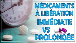 TDAH  La différence entre les médicaments à libération immédiate et prolongée [upl. by Yauqaj]