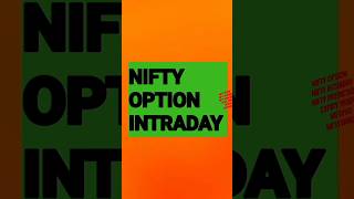 NIFTY OPTION TODAY  NIFTY OPTION STRATEGY  NIFTY PREDICTION trading stockmarket nifty [upl. by Zeret]