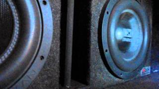 Belva BB5000 amplifier on 2 10 NVX Audio VCW Subwoofers  2ohm [upl. by Gereron]