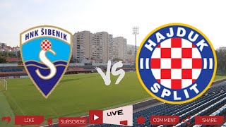 Šibenik  Hajduk Live  Stream by bet [upl. by Hajidahk]