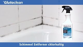 Glutoclean  Schimmel Entferner Chlorhaltig  Schimmelbefall [upl. by Neeruan]