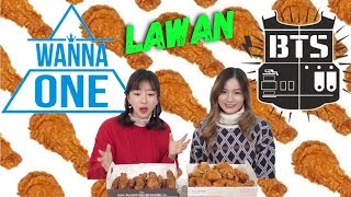 AYAM GORENG BTS VS WANNA ONE  SunnydahyeIn [upl. by Neuberger]