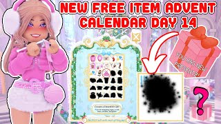 NEW FREE ITEM Advent Calendar Day 14 Royale High Update [upl. by Noswad712]