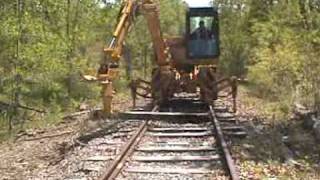 Learn More about the Replacing Railroad Ties  Mitchell Rail Gear [upl. by Yecac312]