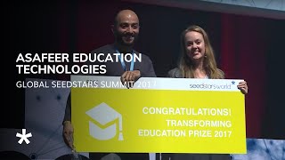 TRECC Transforming Education  Asafeer Education Technologies  Global Seedstars Summit 2017 [upl. by Atelra]