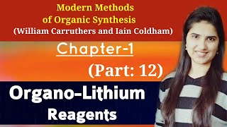 Alkyl lithium reagentn butyl lithium reagentOrganolithium reagentsCarruthers organicJ Chemistry [upl. by Adoree]