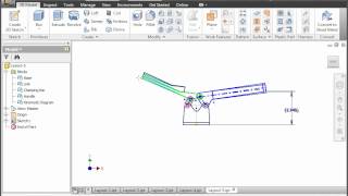 Autodesk Inventor 2013  Advanced Top Down Design [upl. by Ailla]