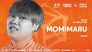 momimaru 🇯🇵  GRAND BEATBOX BATTLE 2023 WORLD LEAGUE  Solo Elimination [upl. by Olotrab907]