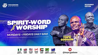 SPIRITWORD amp WORSHIP with Tope Godson [upl. by Oriel402]