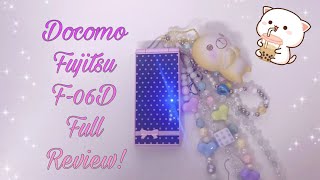 Docomo Fujitsu F06D Full Review [upl. by Lyj]