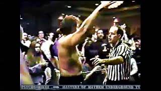 Masterz Of Mayhem TV  Classic Wrestling  I Quit Texas Death Match  Terry Funk Vs Eddie Gilbert [upl. by Rehctaht]